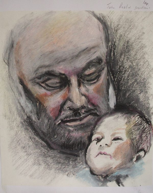 John Peel with Grandchild